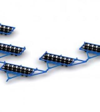 Катки кольчато-шпоровые прицепные (6-14м) Завод Автотехнологий