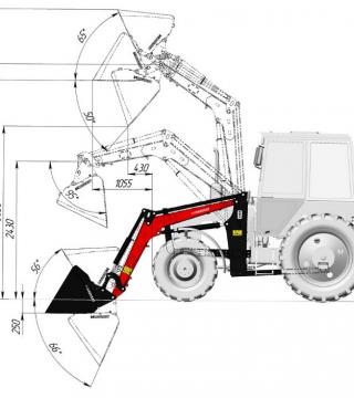 Погрузчик универсальный HARVEST 1300 L/1