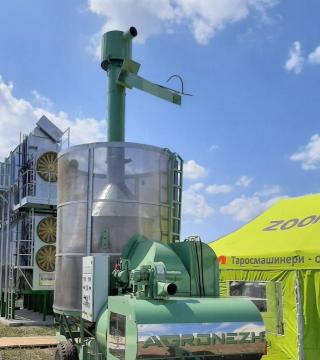 Мобильные зерносушилки циклического типа AGRONEZH серия М (шнековые)