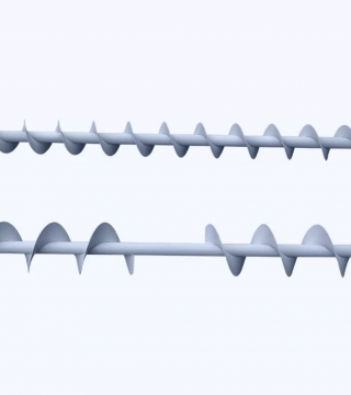 Вал выгрузного/загрузного шнека