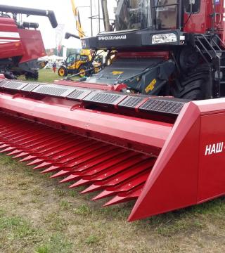 Жатка для подсолнечника безрядковая НАШ-6,0; НАШ-7,4; НАШ-9,1